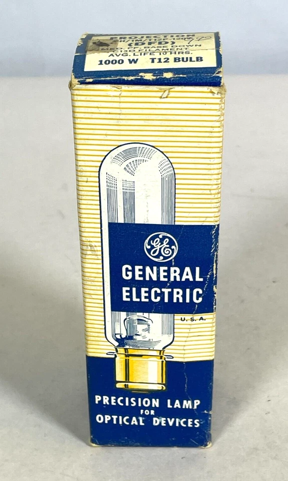 GE Type DFD Projector Lamp 1000W 120V Projection T12 Bulb - Image 4 of 4