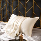 2 Pcs/lot 100% Real Mulberry Silk 19 Momme Envelope Pillowcase Queen 29 inX19 in