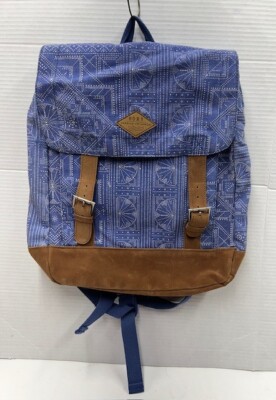 Roxy Sunrise to Sunset Blue Backpack Compartments