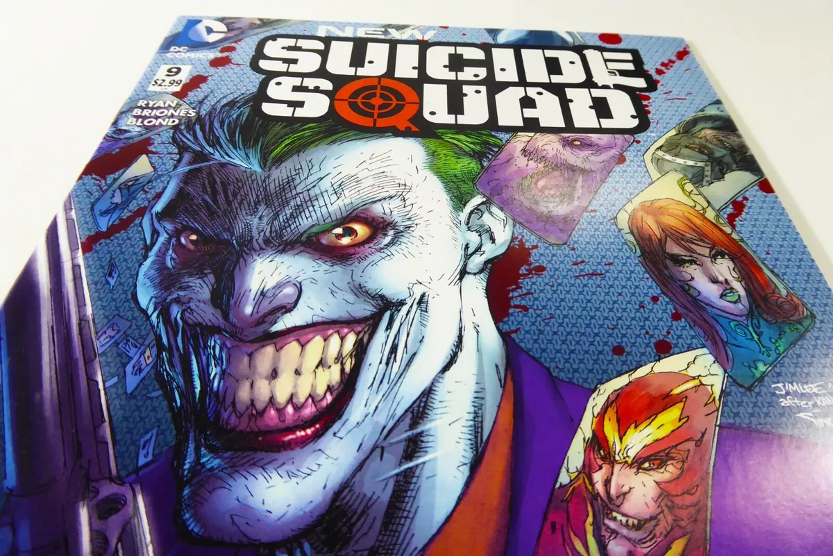 DC SUICIDE SQUAD #9 Jim Lee JOKER 75th Anniversary VARIANT LOT NM 9.4 Ships  FREE