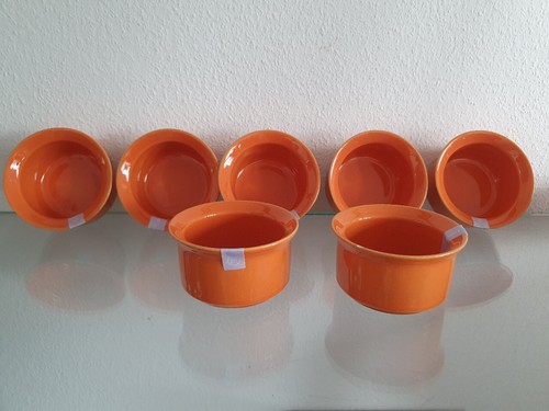 Emile Henry - Töpfchen -12 Stück, 200 ml, 10 cm, pamplemousse, orange - Bild 4 von 15