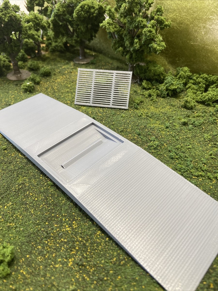 1:64 Scale 3D Printed Grain Dump Pit With Removable Grate – Perfect For John Deere Farm Setups