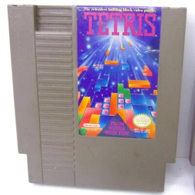 Carros de juego 5 piezas Super Mario Bros./Pato/Pista MLB Tetris Hoops Elway LIMPIOS NES D