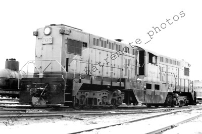 Elgin Joliet and Eastern EJ&E 705 BLW DT66-2000 Argo ILL 1967 Photo (6F)