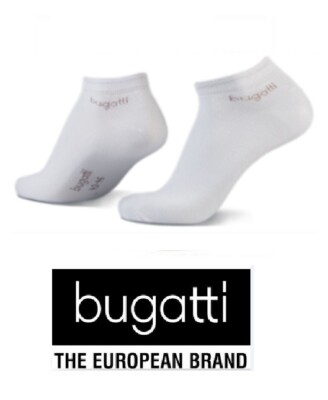 bugatti - Sneaker Socken - 6 Paar - sensitive comfort - weiß - Größe 39/42