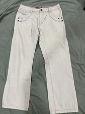 Xios Men’s Tan Jeans 34x30 Boot Cut   (J57)