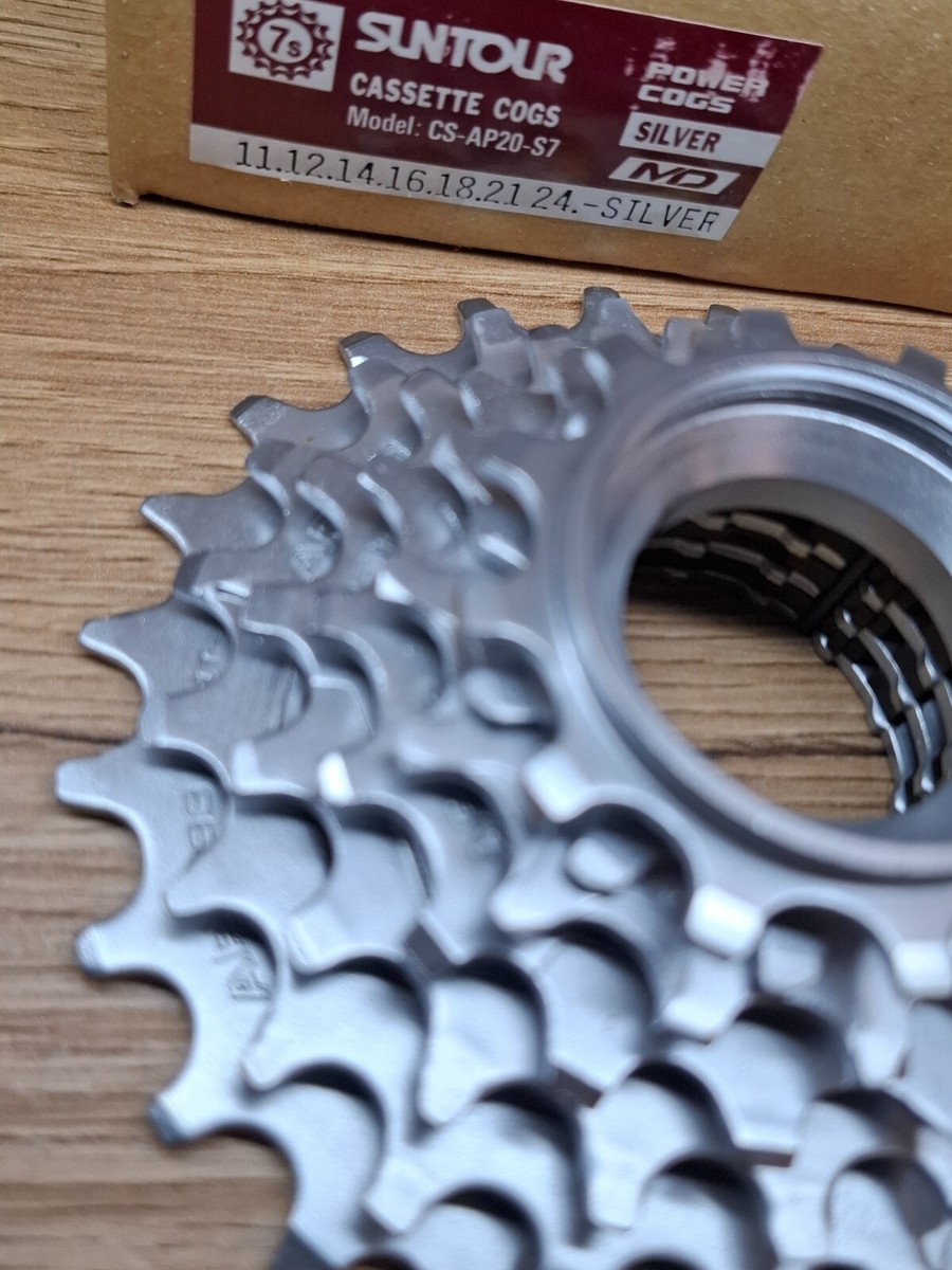 Suntour Retro Vintage Bicycle Parts NIB NOS CASSETTE GOOGS 7-speed
