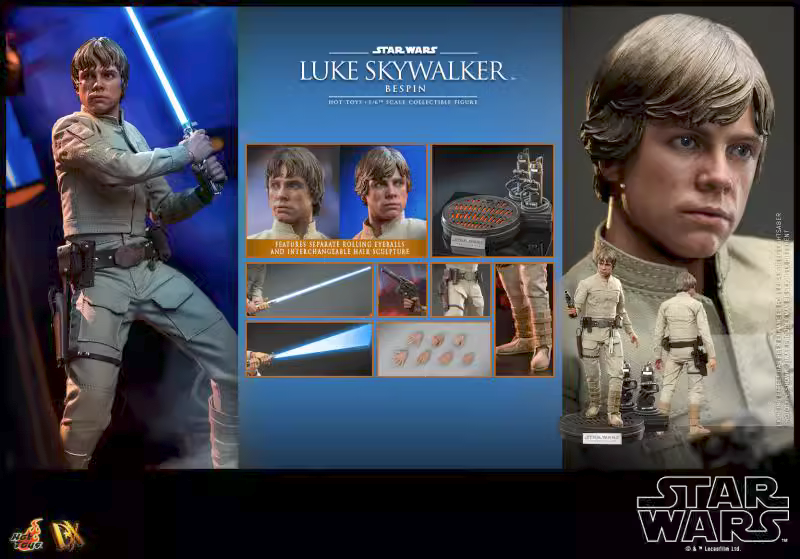 NEW Hot Toys DX24 Star Wars THE EMPIRE STRIKES BACK 1/6 LUKE