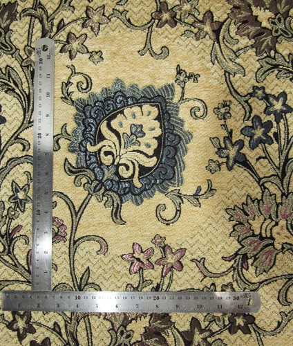 Box Shape Seat/Back Cover*Damask Chenille Chair 3D Cushion Case*Custom Size*Wk2 - Picture 26 of 29