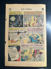 1961 DC Comics Giant Superman #285 pages 3-6