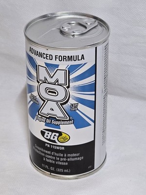 BG MOA Advance Formula Engine Oil Supplement 11oz. Can PN 115 New