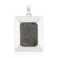 Cavill Aletai Meteorit AnhäNger 4,50Ct Oktagon 925 Silber Modern