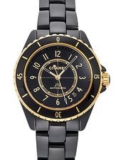 Chanel J12 Caliber 12.1 H9541 CE / Yellow Gold 38.0mm Rotating Bezel #KMW456