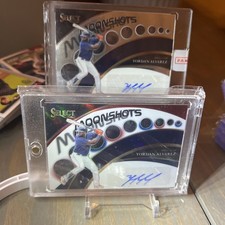 2021 Select - Moon Shots Signatures Yordan Alvarez Tri-Color Prizm /49 /199 READ