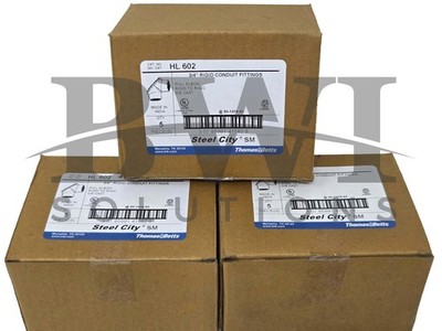 SEALED Thomas & Betts Steel City HL602 Rigid 3/4 Conduit Elbow Fitting Lot of 15