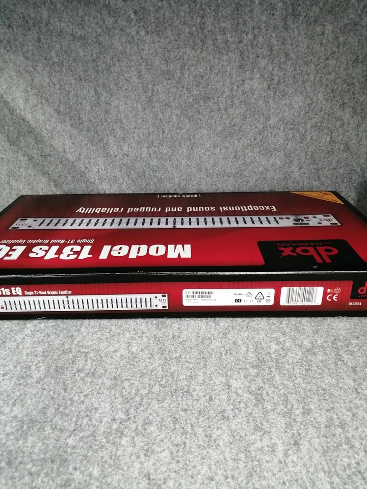 DBX 131s Single Channel EQ 31-Band Graphic Equalizer Good Condition from Japan - Image 3 of 4