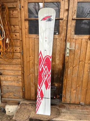 F2 Snowboard Speedster Equipe SL TX Carbon Race 163 Silber/Rot 2024/25