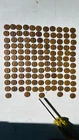 (126) Lincoln Wheat Pennies Mostly 1940s 1950s  and One 1920