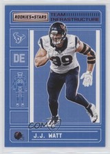 2016 Panini Rookies & Stars Team Infrastructure JJ Watt #15 10qk