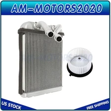 For 2003-2004 GMC Sierra 2500 A/C Heater Blower Motor and Heater Core Kit Front