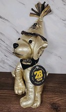 LOOK Raising Cane s Dog Puppy 2025 Plush Golden 28th Birthday Cane Gold NWT