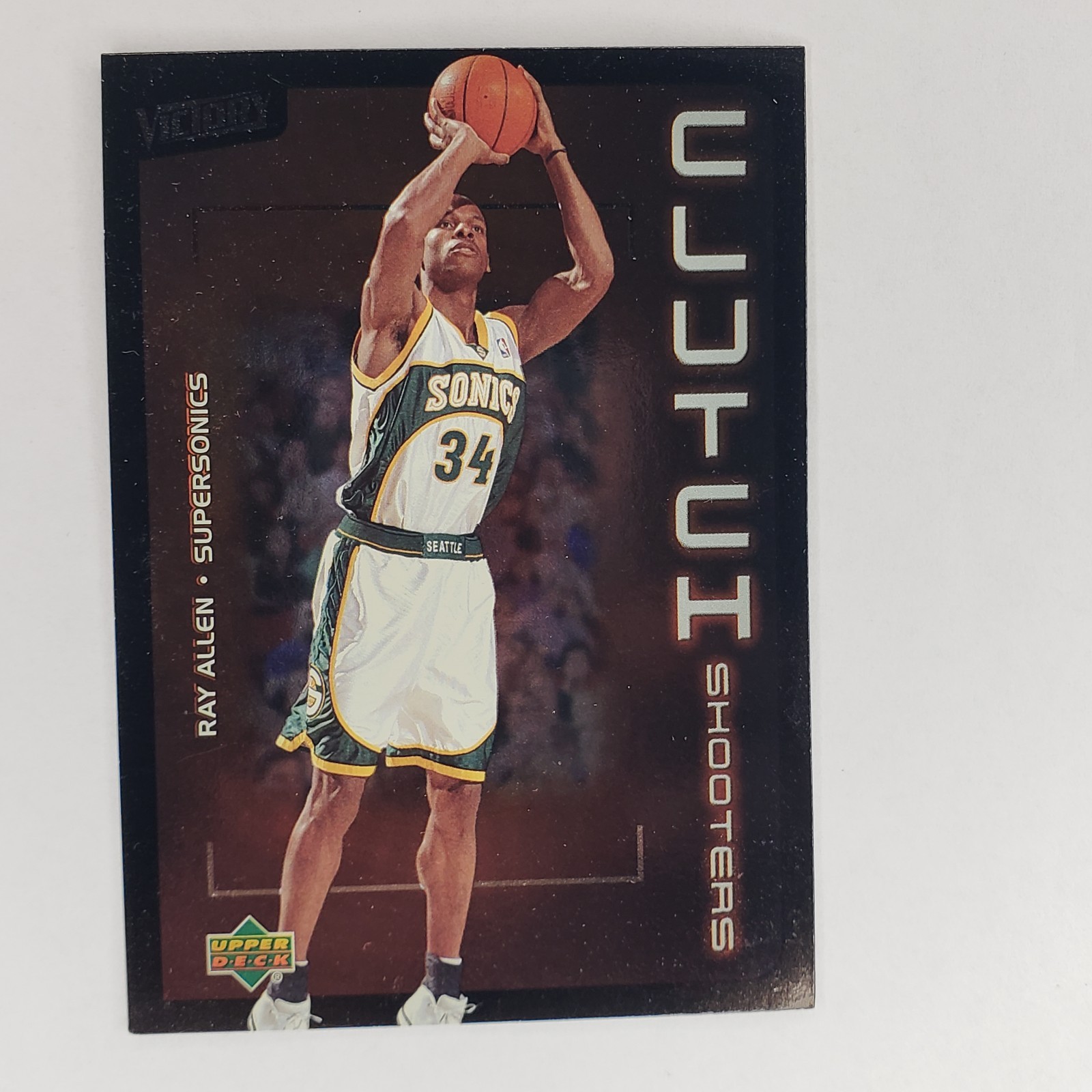 Ray Allen 2003 Upper Deck Victory #180 Clutch Shooters Seattle Supersonics 