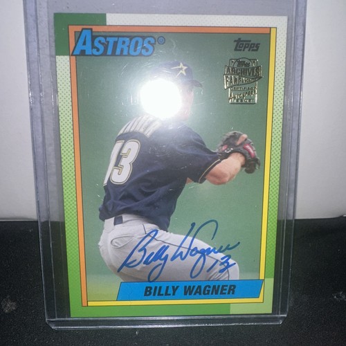 Billy Wagner #FFA-BW — 2016 Topps Archives Fan Favorites Autograph baseball card