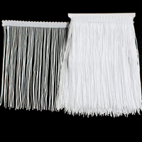 Spitzenband, 5 Yards, WeißE Fransenborte, 15 Cm Breit, Fransenbesatz, Band FüR D