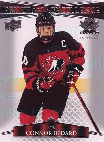 2022 Upper Deck Team Canada Juniors Connor Bedard #146 card