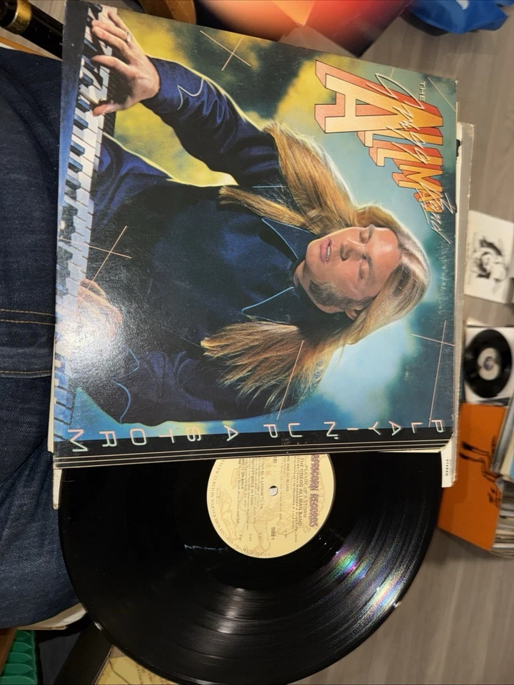 THE GREGG ALLMAN BAND PLAYIN UP A STORM 12" LP VINYL RECORD CAPRICORN 1977 Nm/Mt - Image 2 of 4
