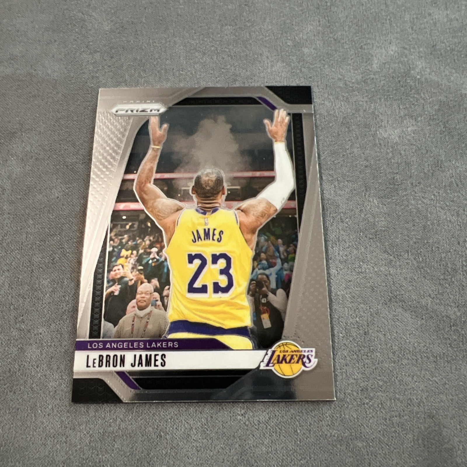 LeBRON JAMES 2024-25 Panini Prizm BASE CARD #130 Los Angeles Lakers