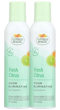 Odor Eliminating Air Freshener Spray, Fresh Citrus, 6-Ounce, Pack of 2