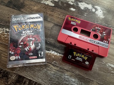 Pokémon: Ruby Version Authentic w/ New CR1616 Installed - Case and Protector ++