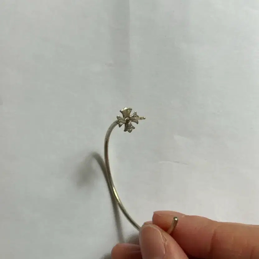 Chrome Hearts Ch Plus Silver Earring thumbnail 5