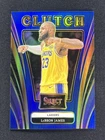 2024-25 Panini Select Basketball LeBron James #5 Blue Prizm Clutch Lakers /75