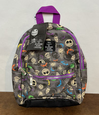 Disney Tim Burton's THE NIGHTMARE BEFORE CHRISTMAS Mini Backpack 10" NEW