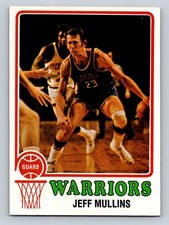 1973-74 Topps #75 Jeff Mullins Golden State Warriors