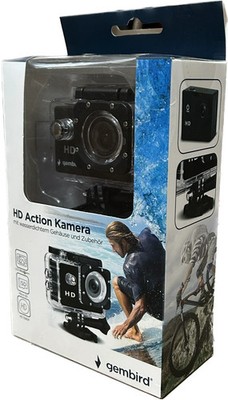 gembird HD 1080P Actioncam Kamera Video Sportcam wasserdicht 105° Weitwinkel