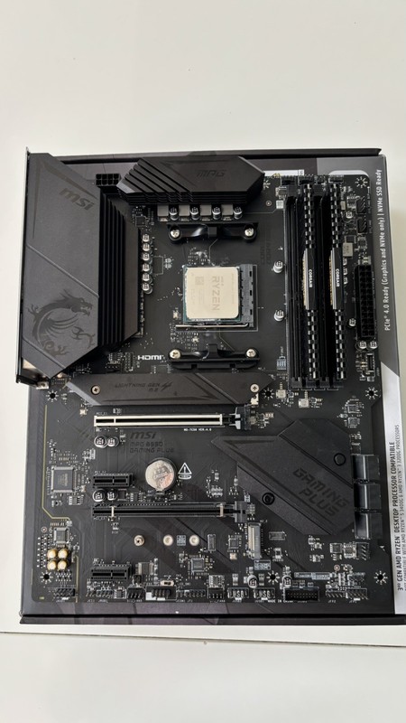 AMD 5800x B550 Msi Motherboard And 32gb DDR4 ram Motherboard Bundle