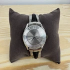 Vintage 1959 Timex 100 Bayonet Manual Wind Watch Silver Tones Aluminum Case Deco