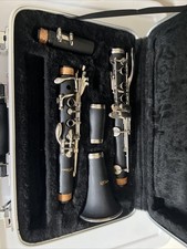 LJ. Hutchen Black Clarinet in Original Case