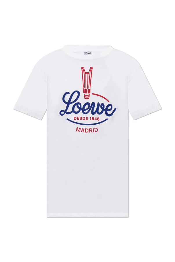 LOEWE Crinkled White T-Shirt New & Authentic
