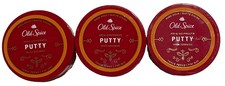 3 X Old Spice Hair Styling Putty w/ Beeswax High Hold  Matte Finish 2.22 oz Ea