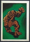 1979 Dutch Incredible Hulk #86 FF The THING Marvel Super Heroes Card/Sticker