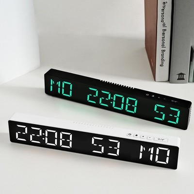 LED Digitaluhr Desktop automatische Synchronisation mit Alarm und Countdown