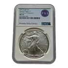 2021 American Silver Eagle Dollar Coin Heraldic T-1 NGC Ms70 Premier Select