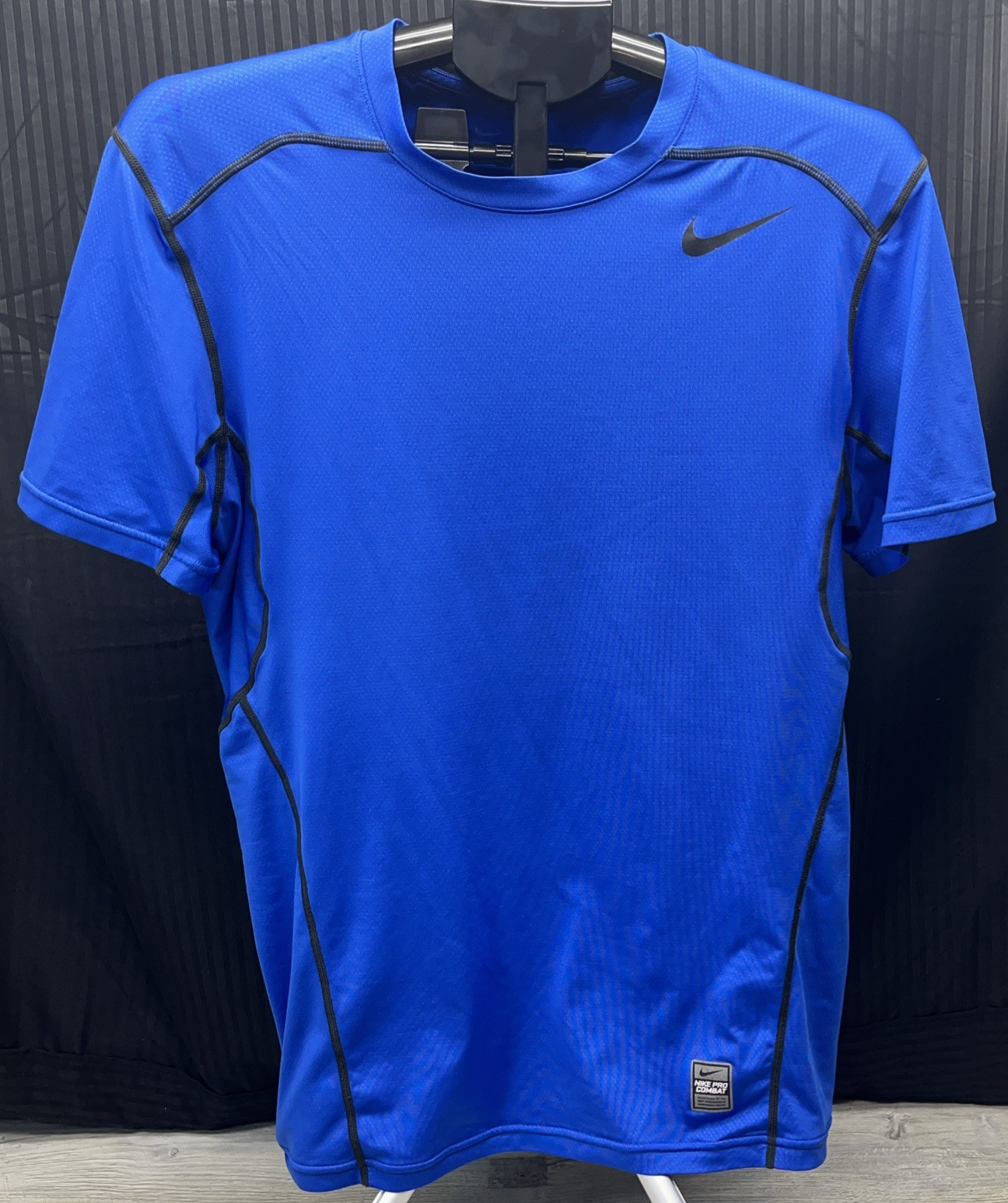 Nike Pro Combat Adri Fit Compression Short Sleeve Top Tee At