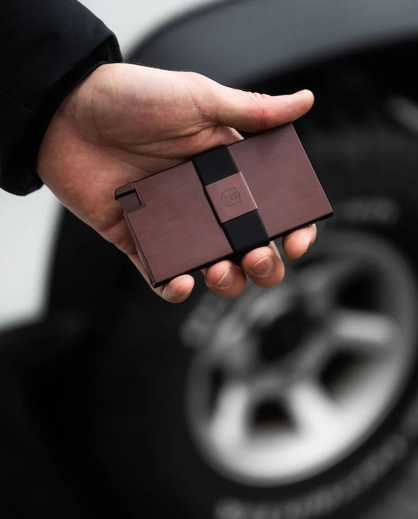 Ekster Brushed Copper - Limited Edition - New & Keychain Tracker