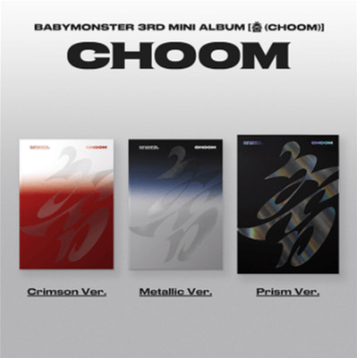 BABYMONSTER CHOOM 3rd Mini Album Photobook Ver (Crimson / Metallic