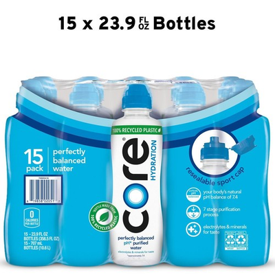#ad Core Hydration Perfectly Balanced Water 1.3 L bottle Pack of 12. $28.00